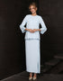 BAJU KURUNG KEDAH CHALINA (LIGHT BLUE)